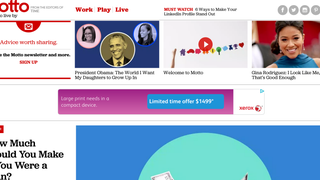 <i>Time</i> Starts an 'Inspirational and Motivational' Site Called Motto for Young Women